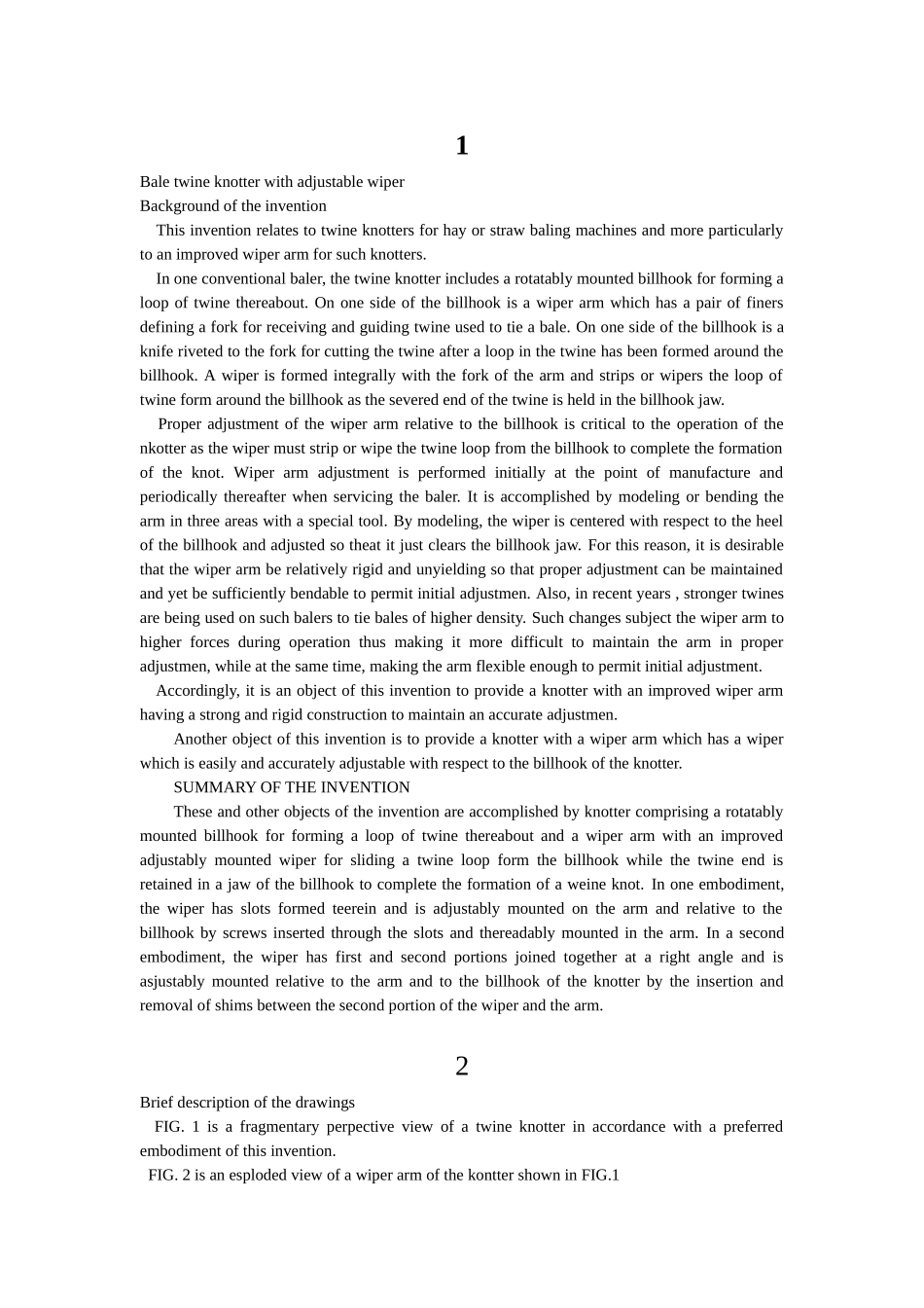 机械--手臂可调式捆包打结器—-毕业论文设计_第1页
