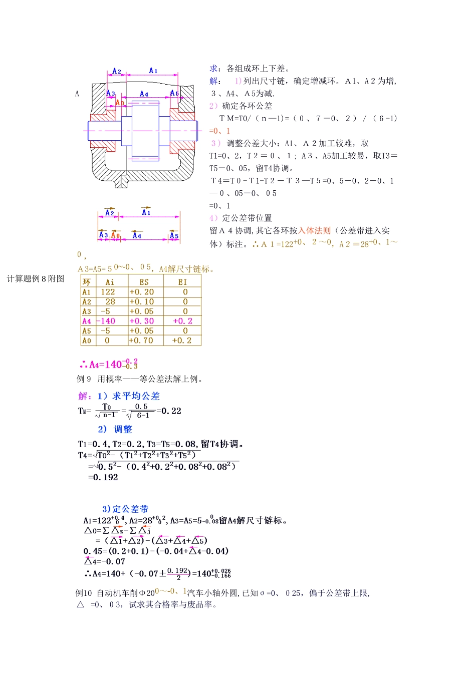 机械制造工艺学计算题_第3页