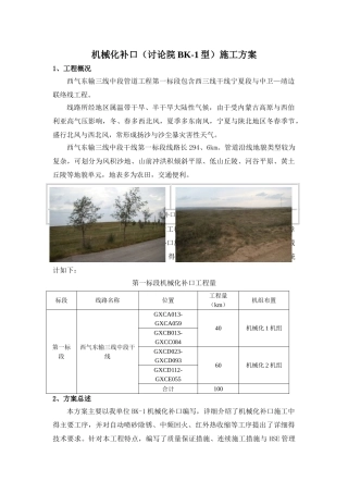 机械化补口施工方案