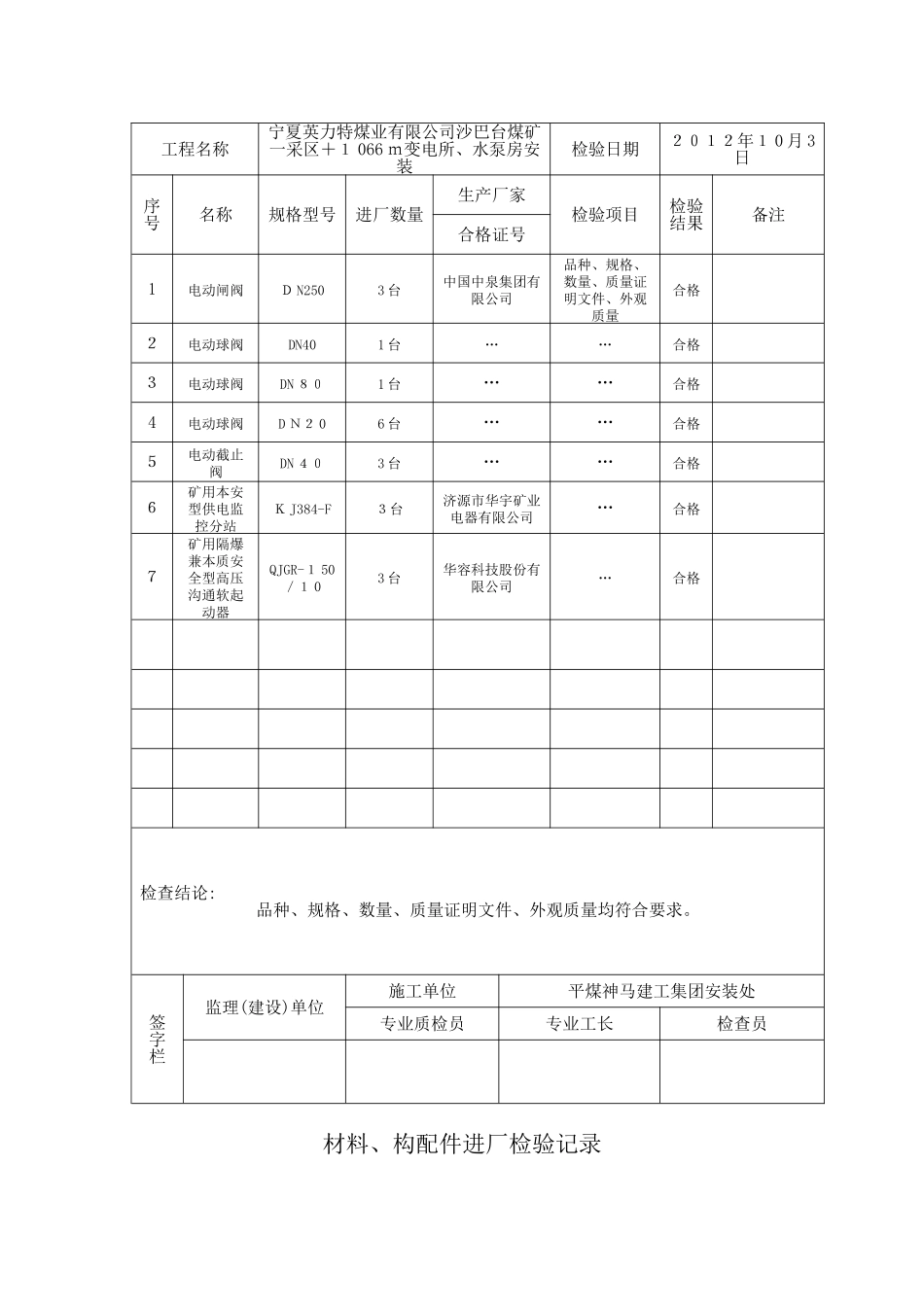 材料、构配件进场检验记录_第3页