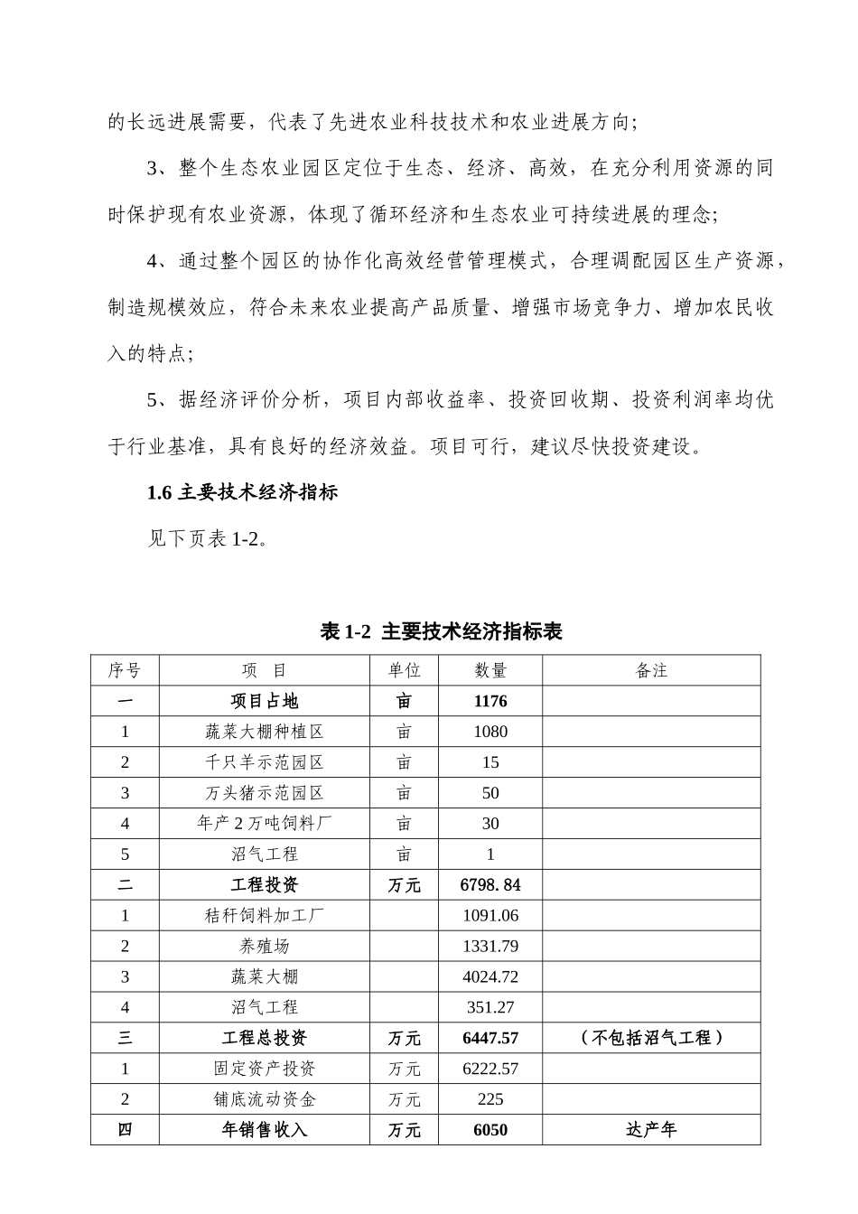 村生态农业综合科技园区开发项目实施方案本科学位论文_第3页