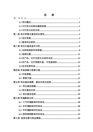 某四级水电站建设项目可行性研究报告