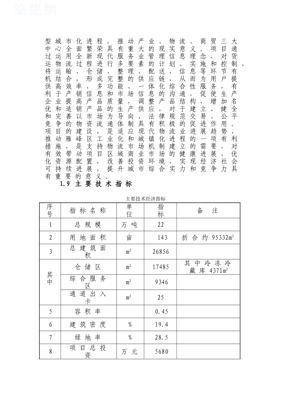 某市物流园建设项目可行性研究报告_第3页