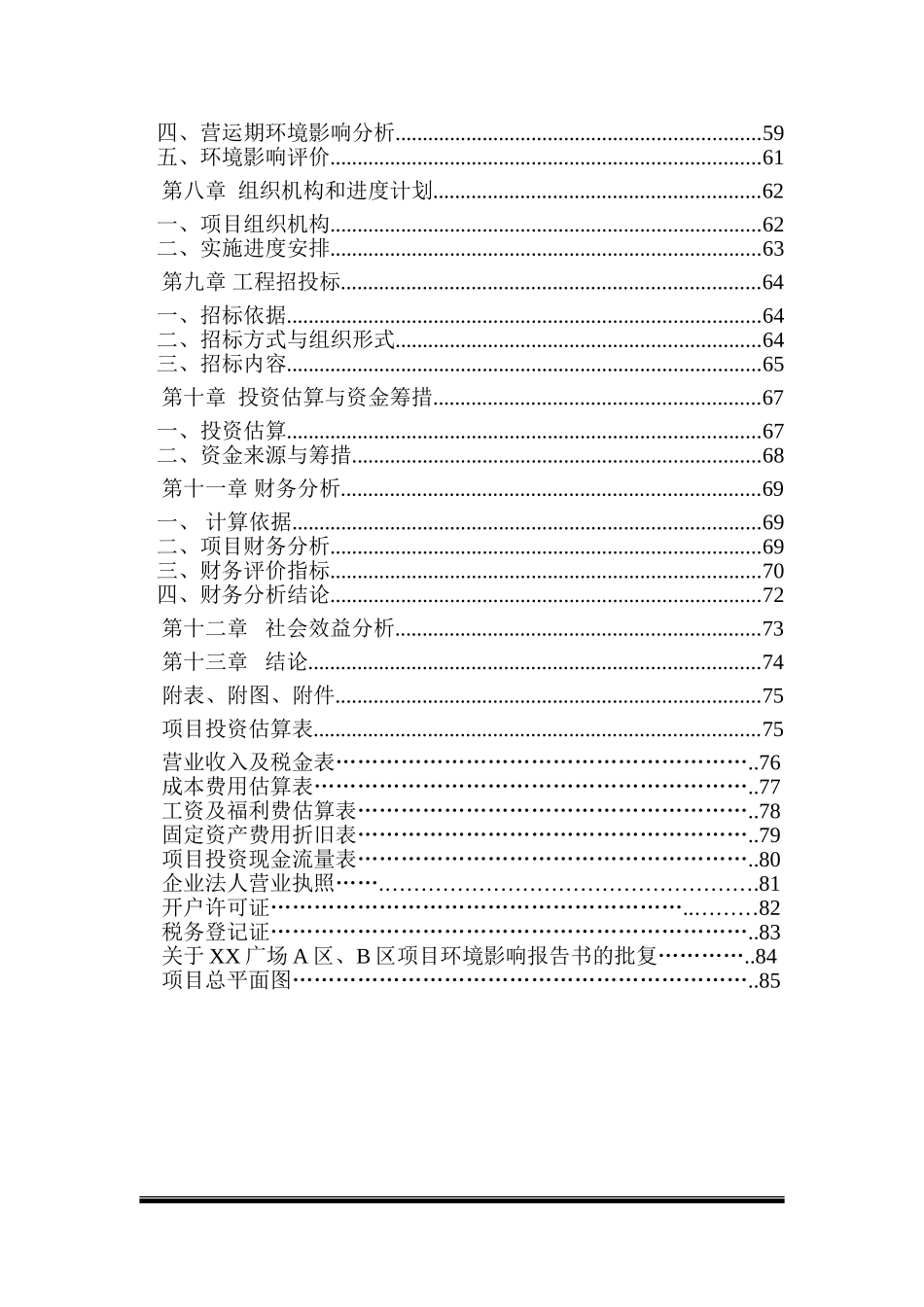 某广场建设项目可行性研究报告_第2页