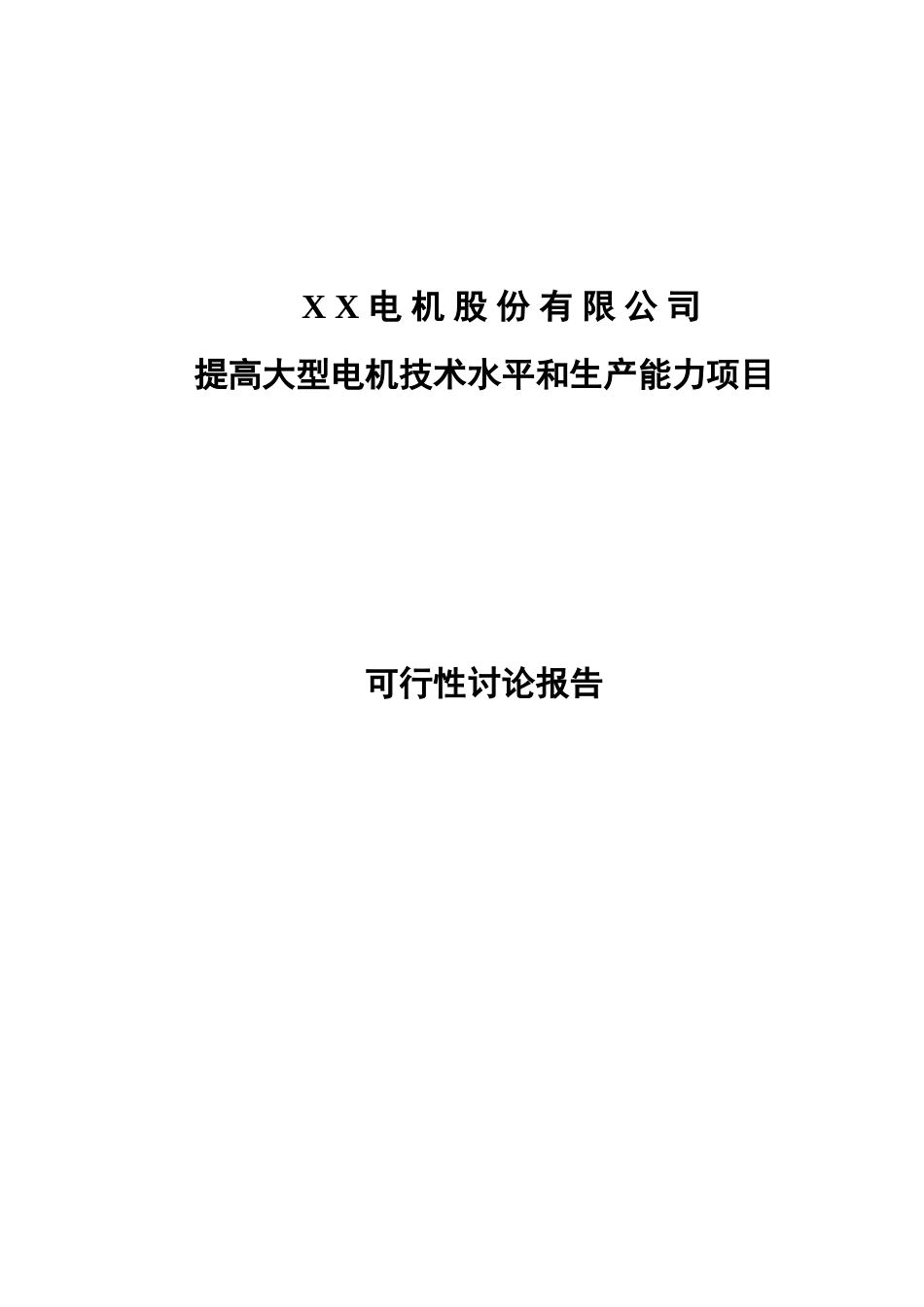 某电机股份公司可行性研究报告_第2页