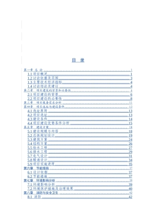 某能源有限公司年产80万吨二甲醚工程项目可行性研究报告