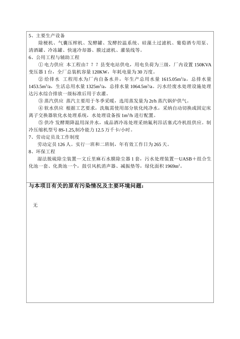 某葡萄酿酒有限公司年产5000吨葡萄酒系列产品环境评估报告_第3页