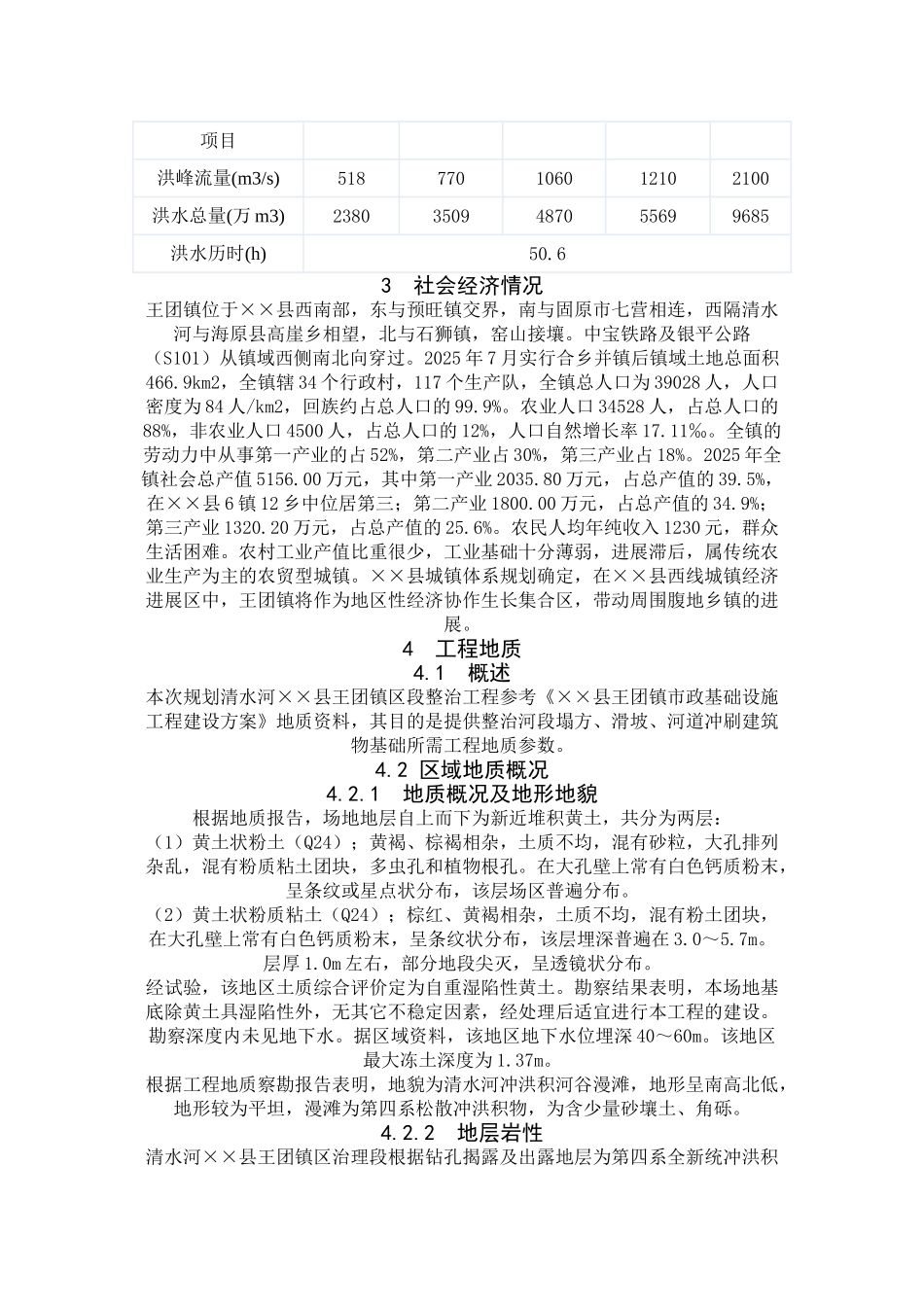 某镇河道整治工程报告_第3页