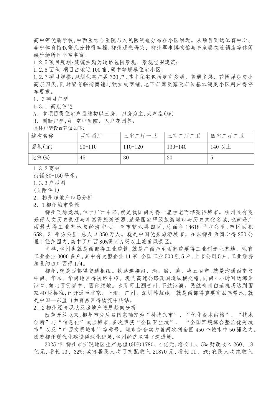 柳州某房地产开发报告_第2页