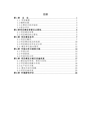 标砖生产线技改工程项目可行性研究报告