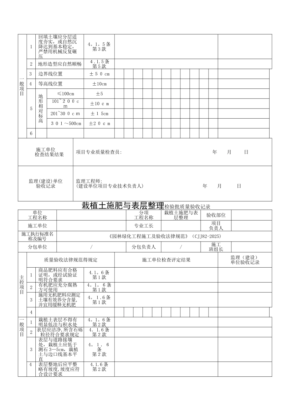 栽植土检验批质量验收记录_第3页