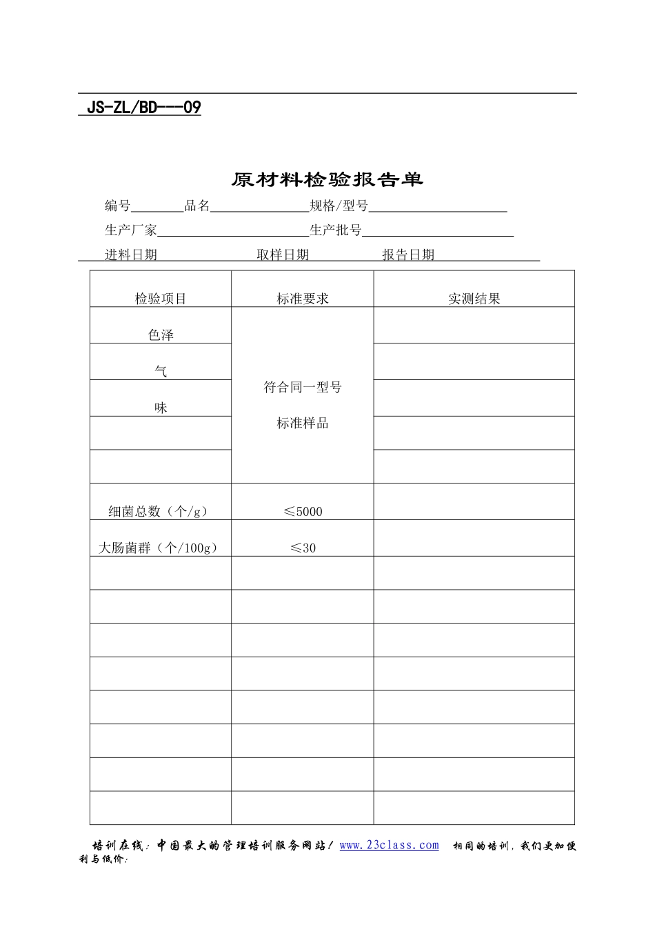 产品检验报告单_第3页
