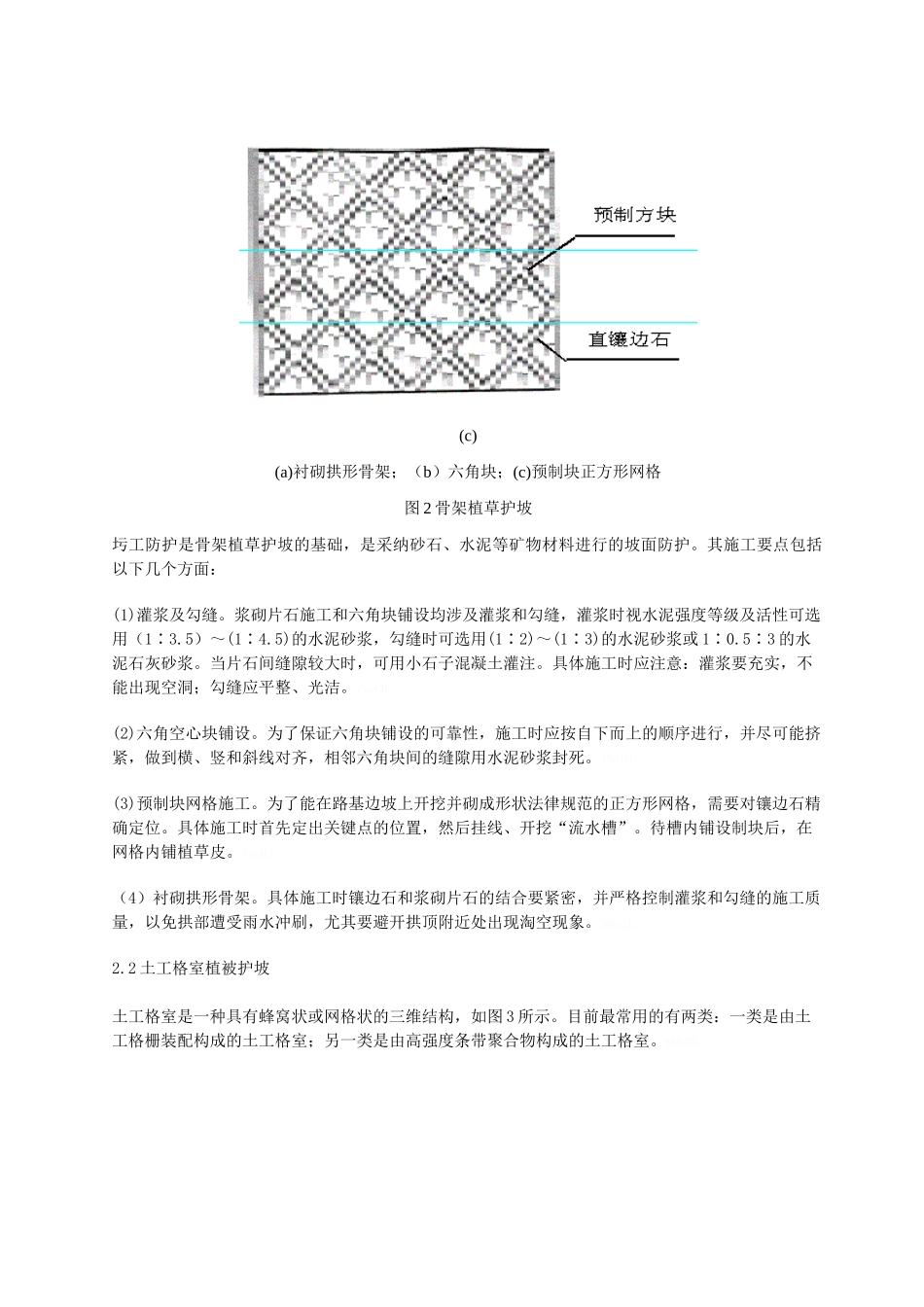 植被护坡的施工工艺_第3页