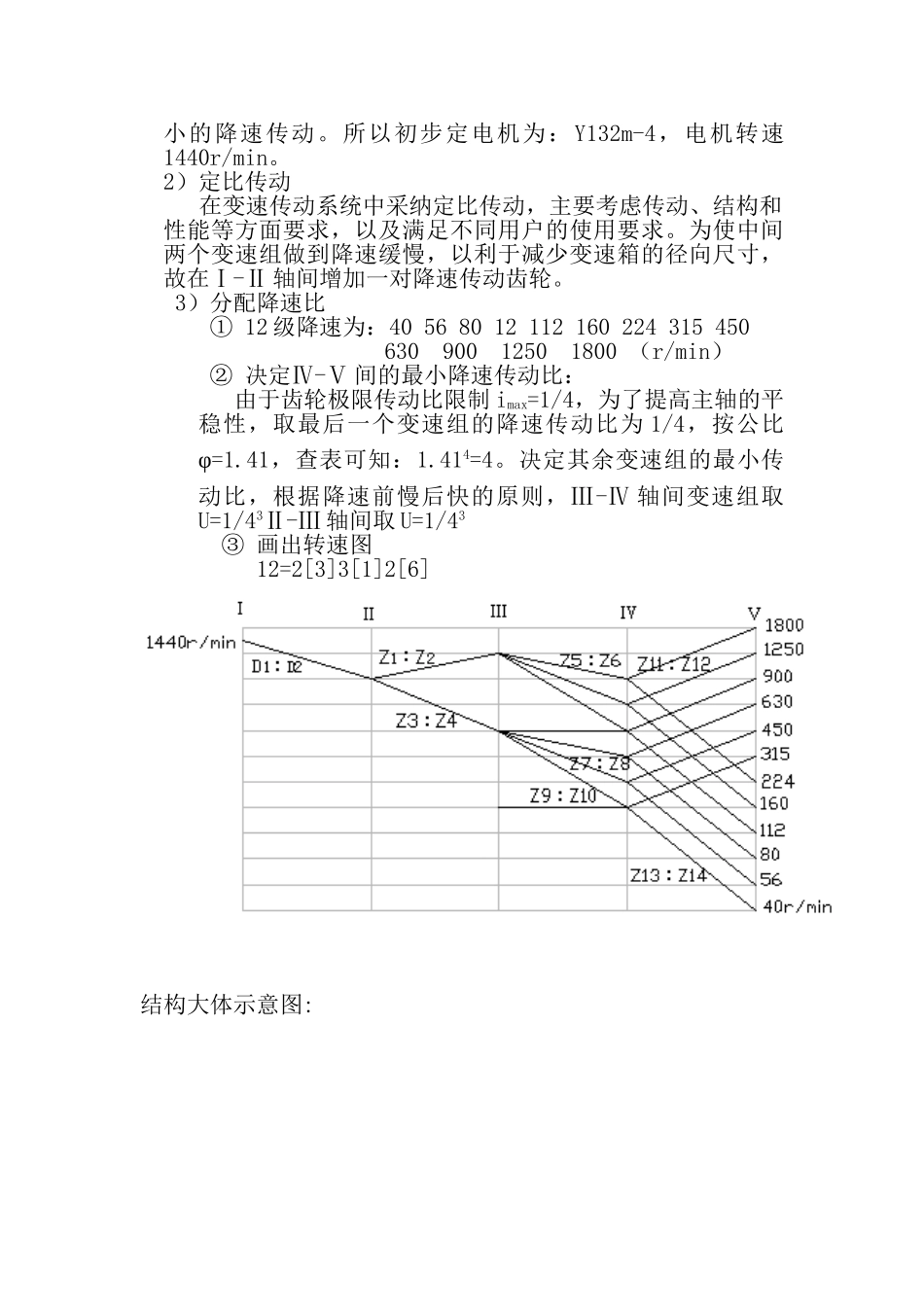毕设论文--床车主轴箱课程设计机床主轴箱1有全套cad图纸_第3页