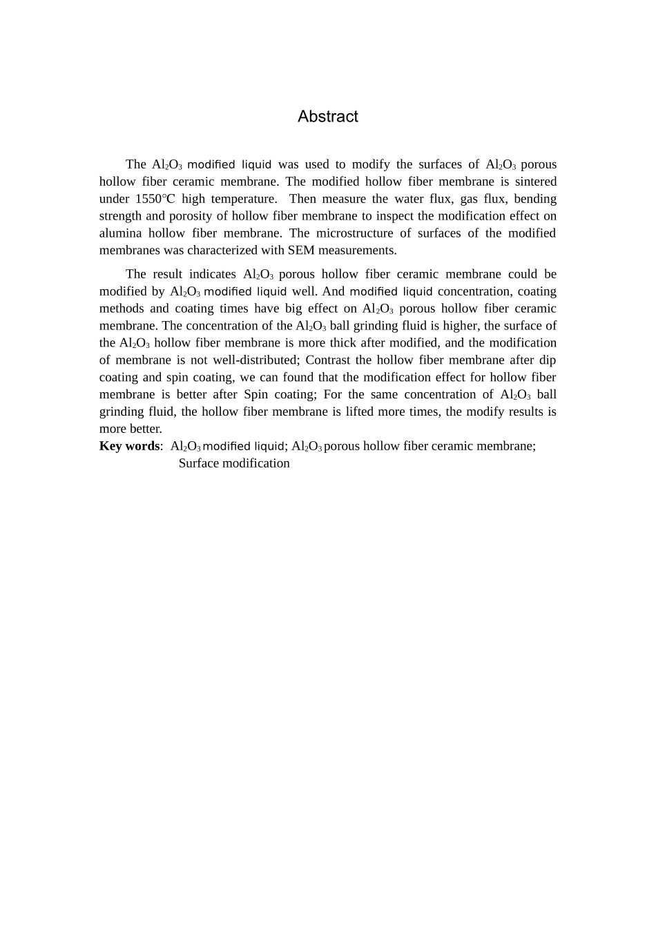 氧化铝中空纤维膜的表面修饰本科学位论文_第3页