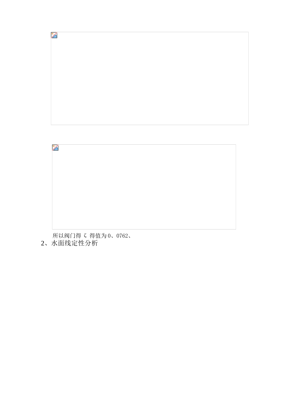 水力学与桥涵水文课程设计_第2页