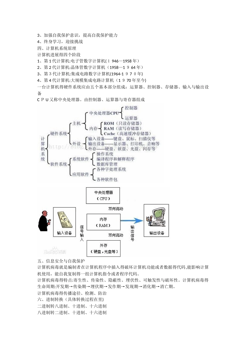江西信息技术高考知识点汇总_第2页