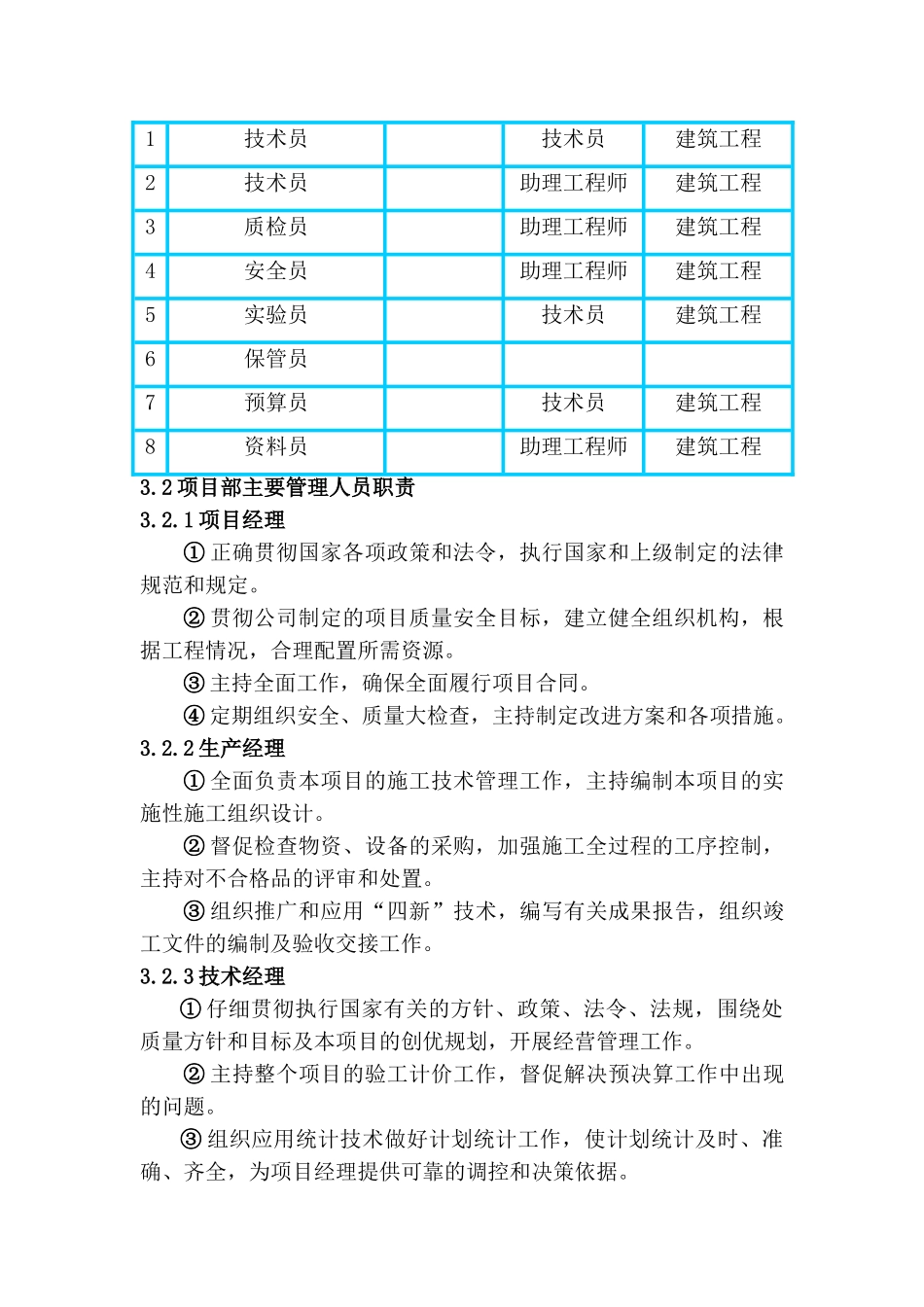 汽一丰田场地平整施工组织设计方案说明文本--大学毕设论文_第2页