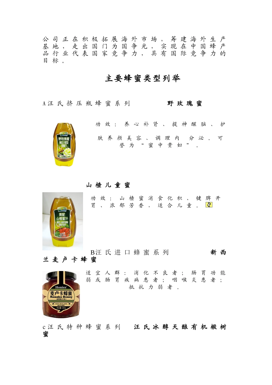 汪氏蜂蜜行销策划案_第3页