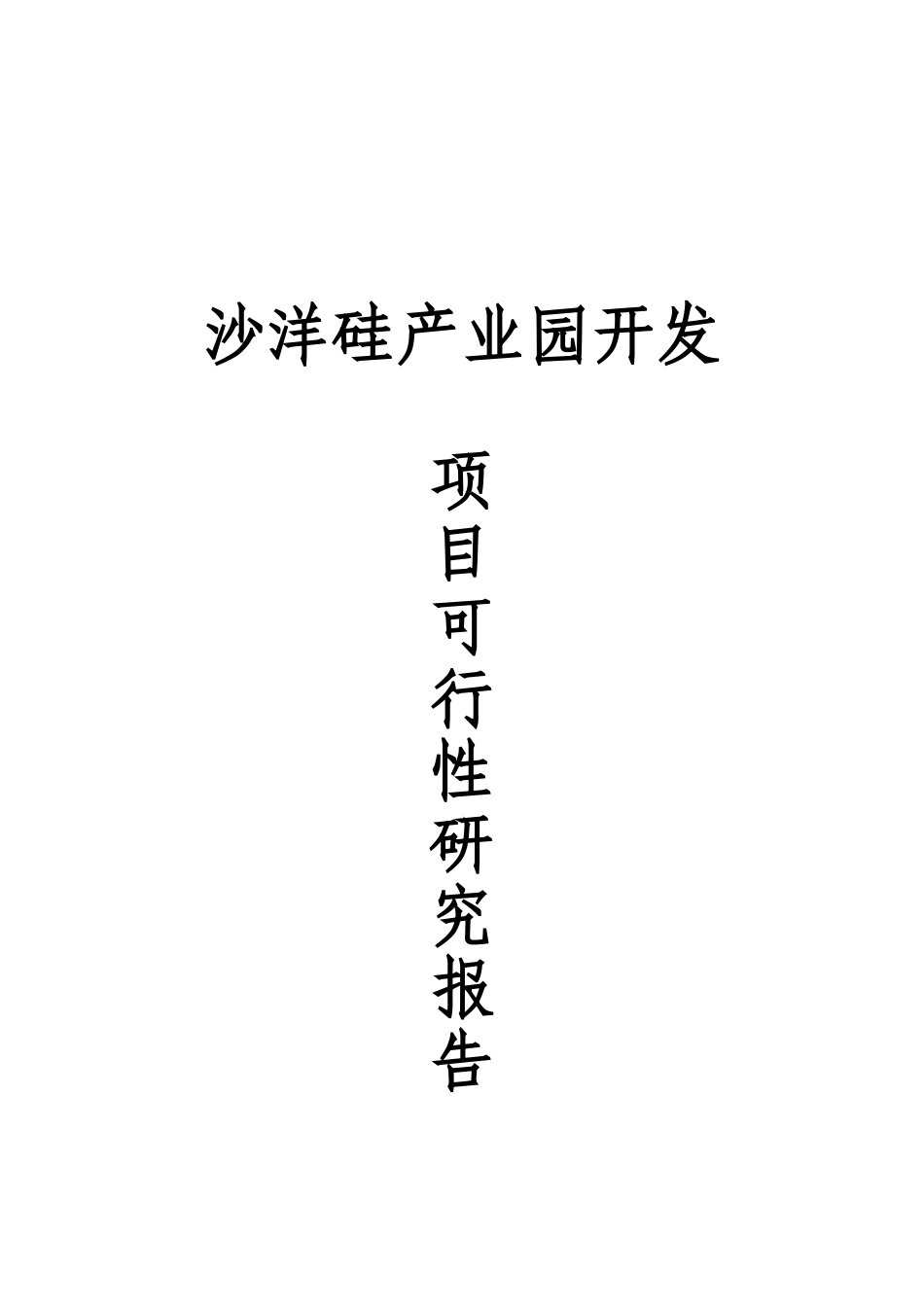 沙洋硅产业园开发项目可行性研究报告_第2页