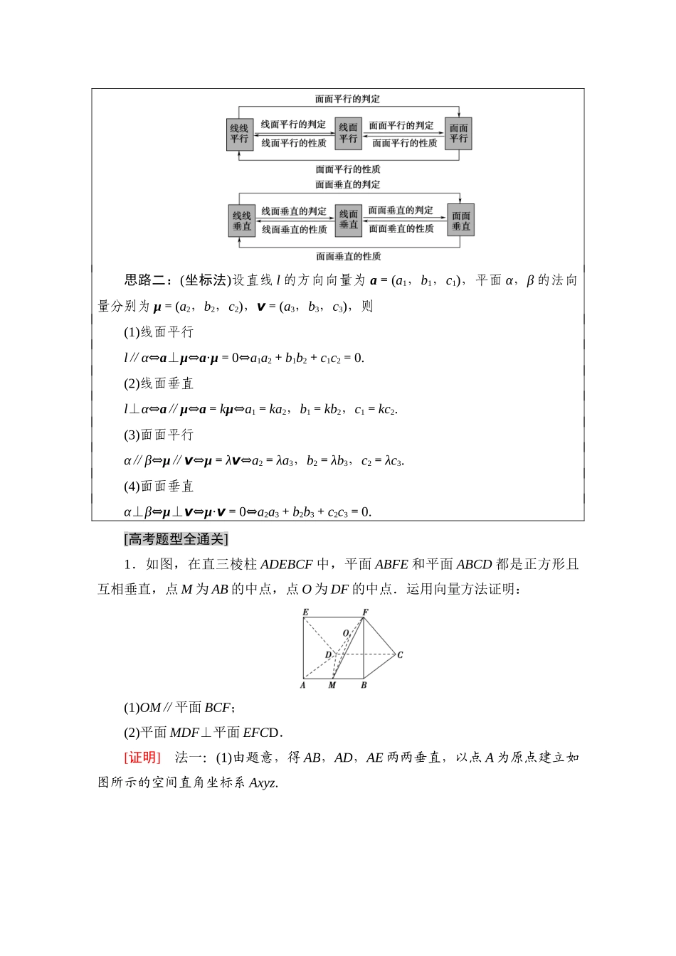 （山东专用）新高考数学二轮复习 板块2 命题区间精讲 精讲3 立体几何学案（含解析）-人教版高三全册数学学案_第3页