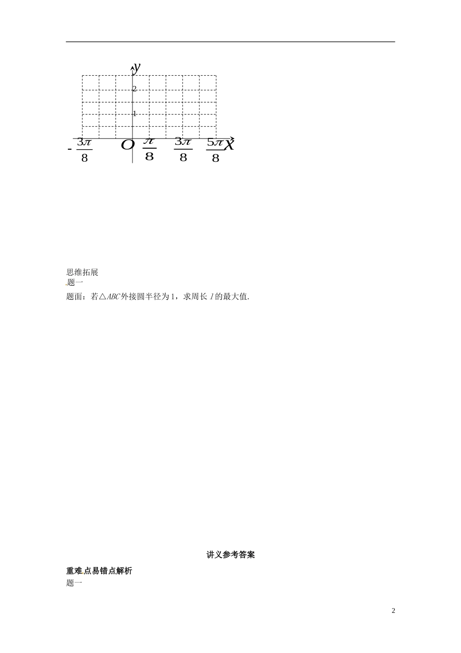 （同步复习精讲辅导）北京市2014-2015学年高中数学 正弦型函数、余弦型函数的性质讲义 新人教A版必修4_第3页