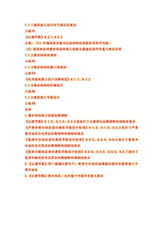 注册共用设备工程师暖通专业知识点整理
