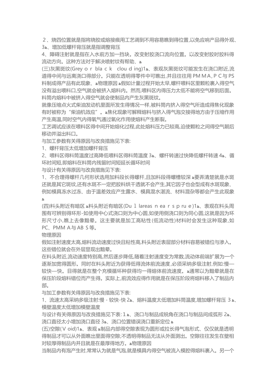 注塑工艺缺陷应对_第2页