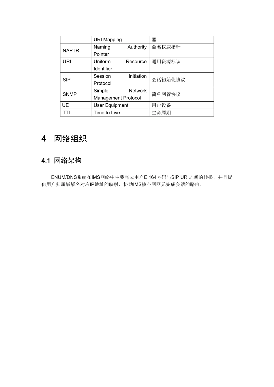 中国电信IMS ENUM-DNS设备技术规范_第3页