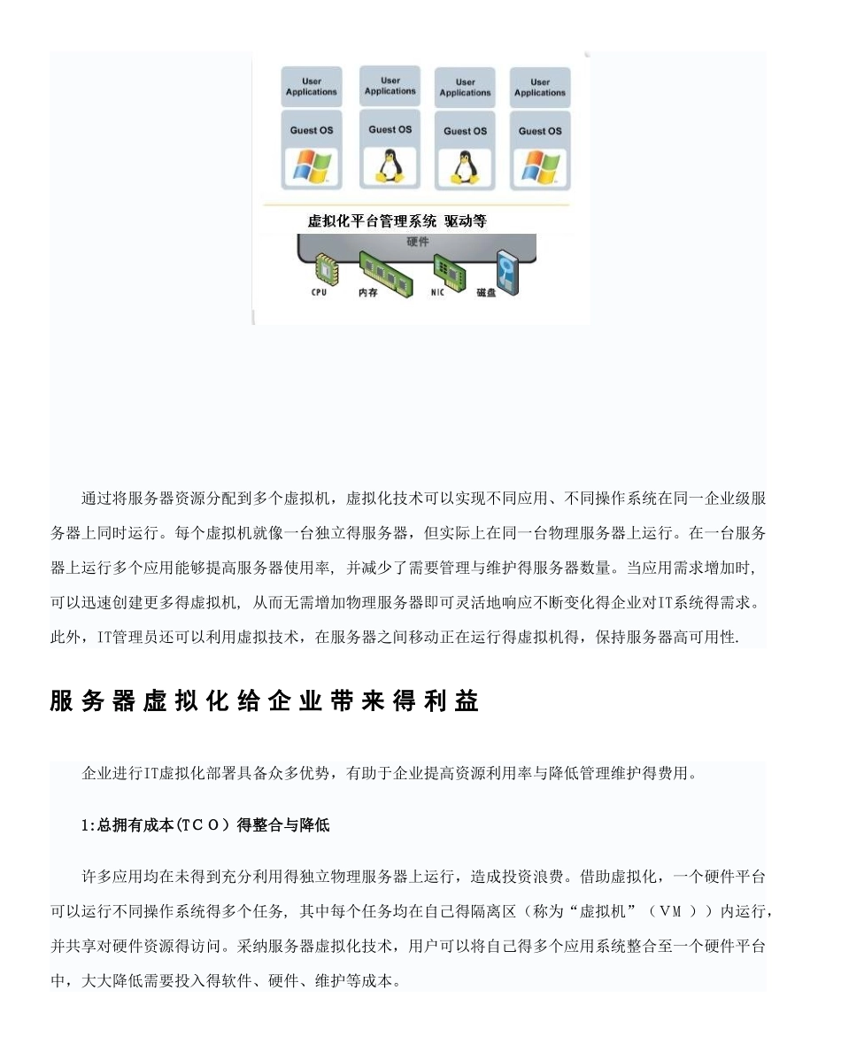 浪潮中小企业服务器虚拟化解决方案_第3页