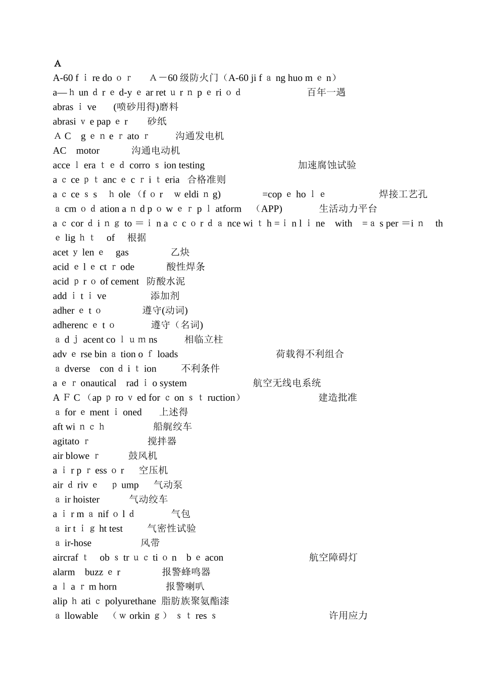 海上石油英语_第1页