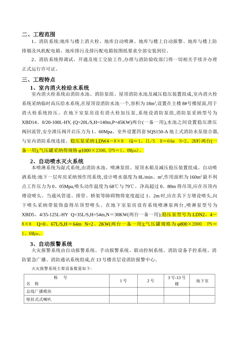 消防系统调试方案_第2页