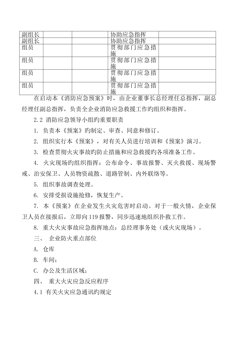 消防预案模板_第2页