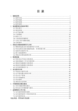 液氨使用项目安全监管报告