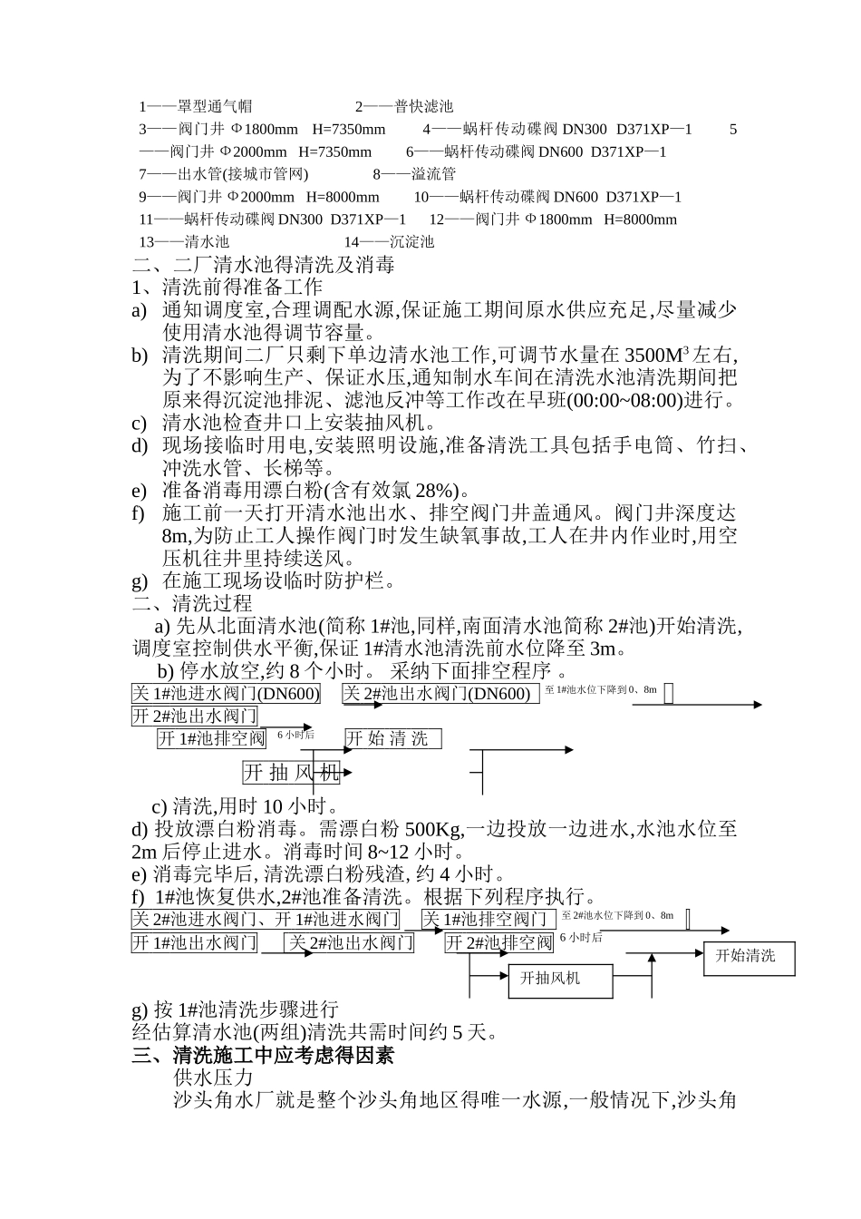 清水池的消毒清洗及其附件的改造_第2页