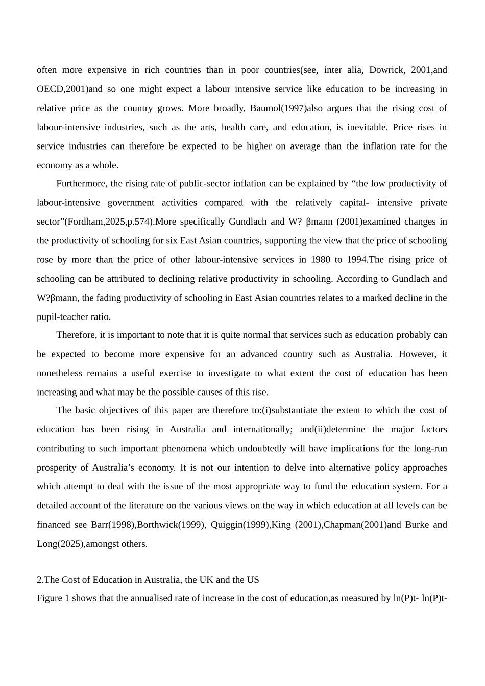 澳大利亚教育成本上升的分析—外文翻译学士学位论文_第3页