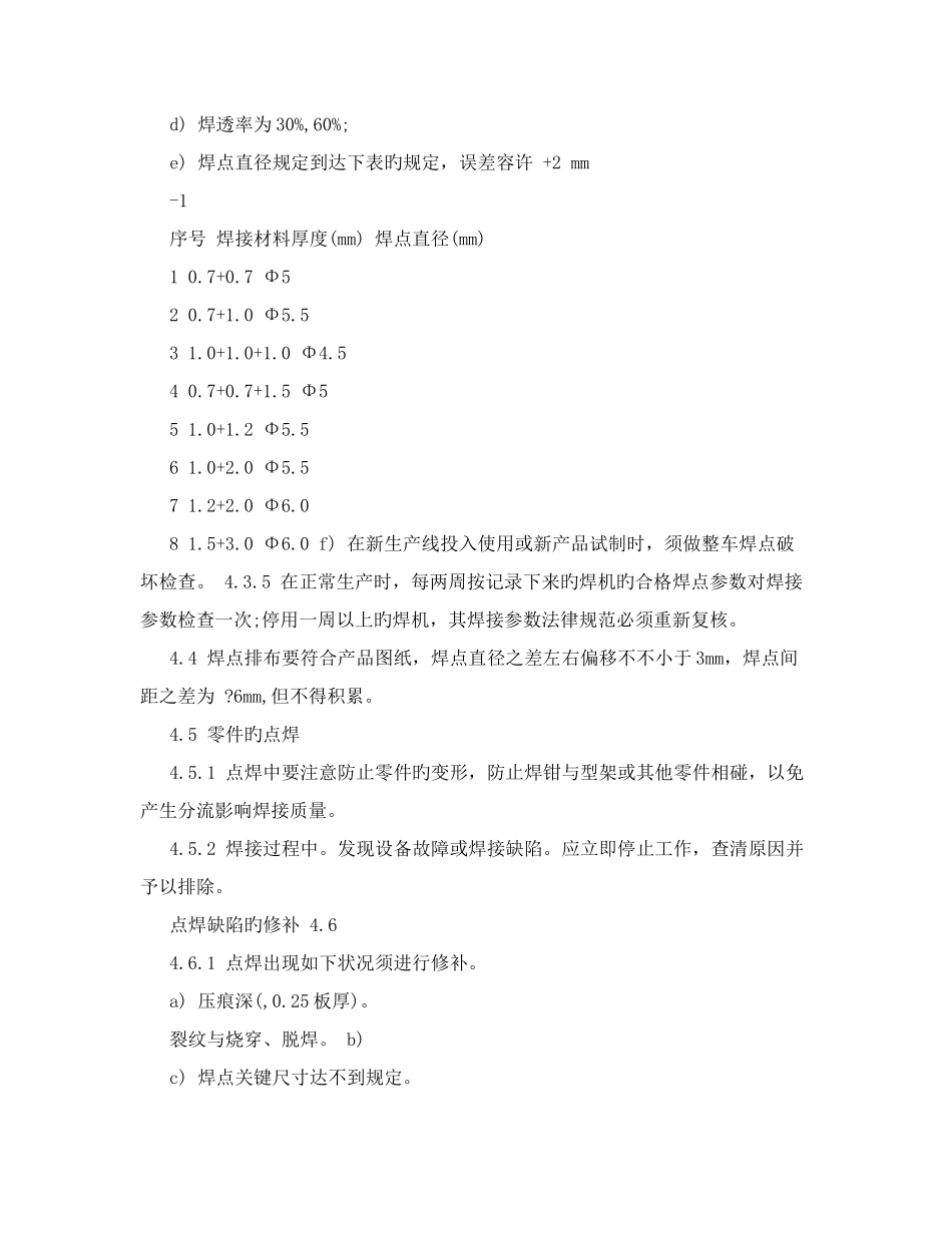 点焊技术标准_第3页