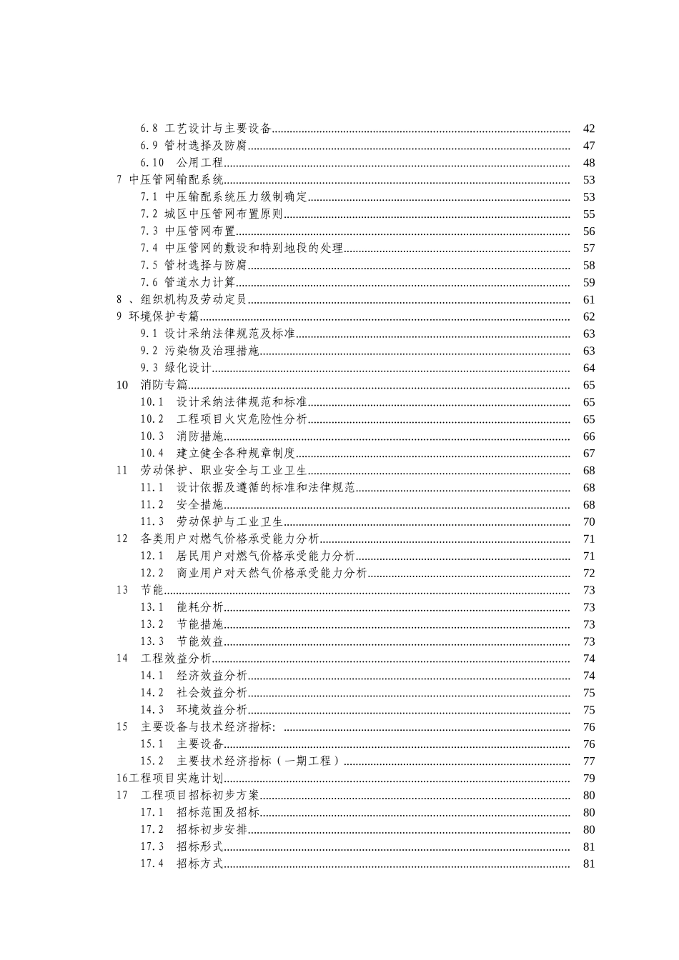 燃气工程项目可研报告_第3页