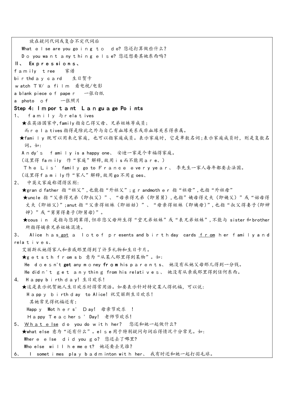 牛津上海版六年级上Module 1 Unit1 基础知识梳理_第2页