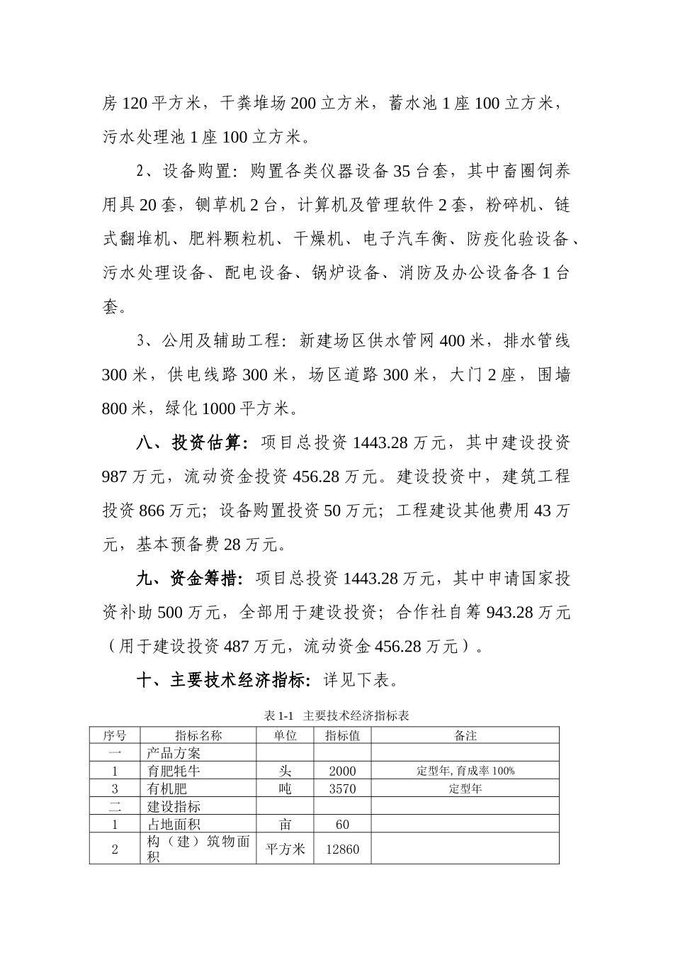 牦牛育肥标准化养殖基地建设项目可行性研究报告_第3页