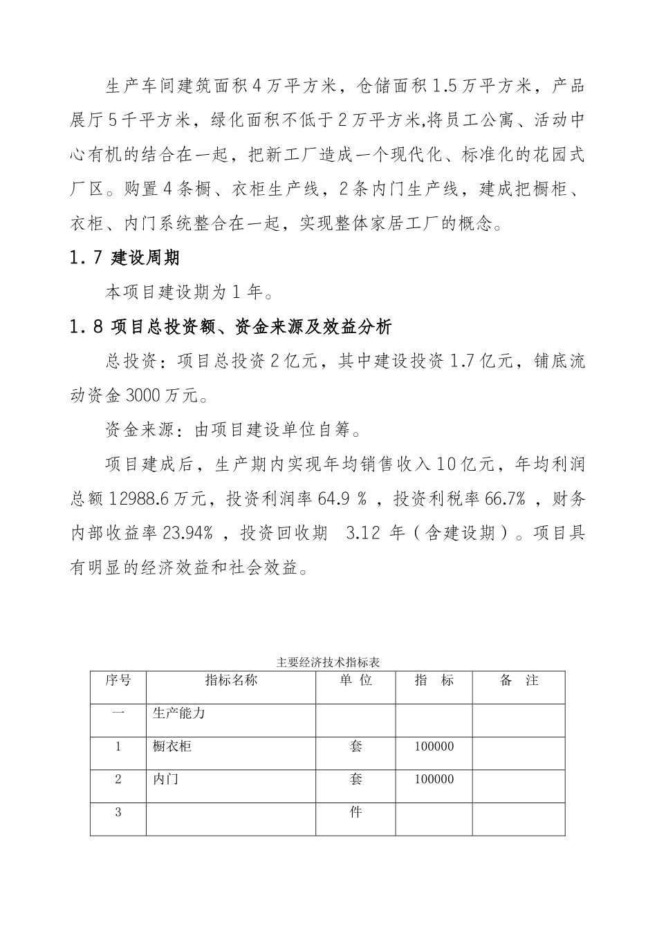 环保板式家具生产加工项目可行性研究报告_第3页