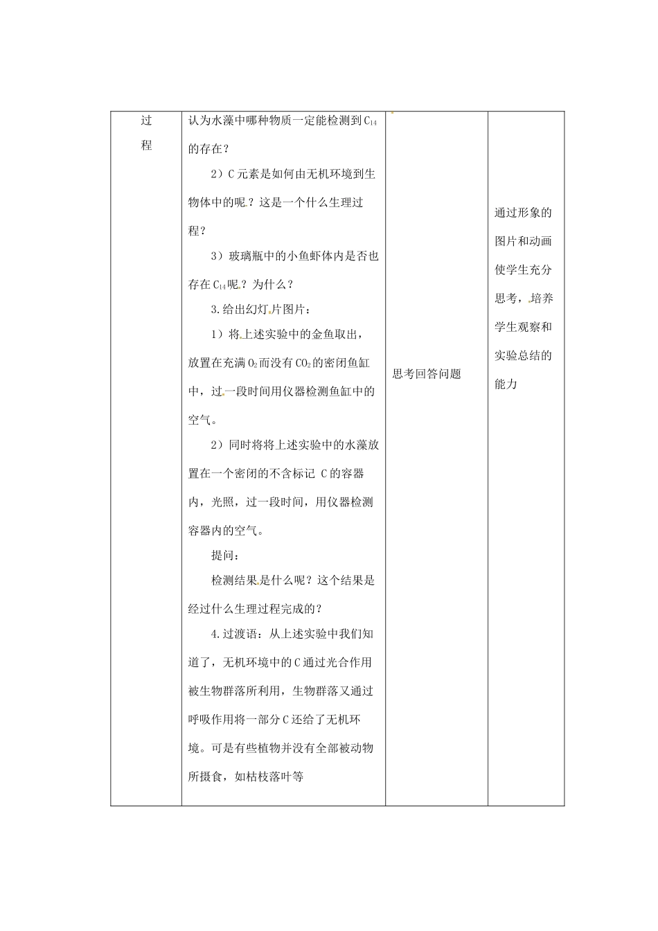 （教师用书）2015高中生物 第五章 第三节 生态系统的物质循环新课教学过程1 新人教版必修3_第2页