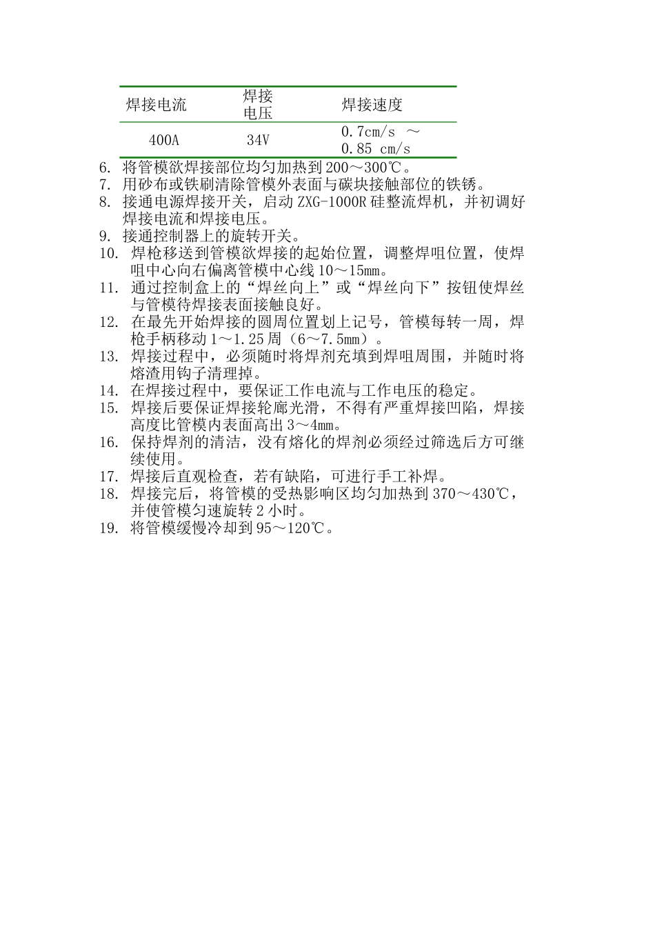 球墨铸铁管生产工艺操作规程_第2页