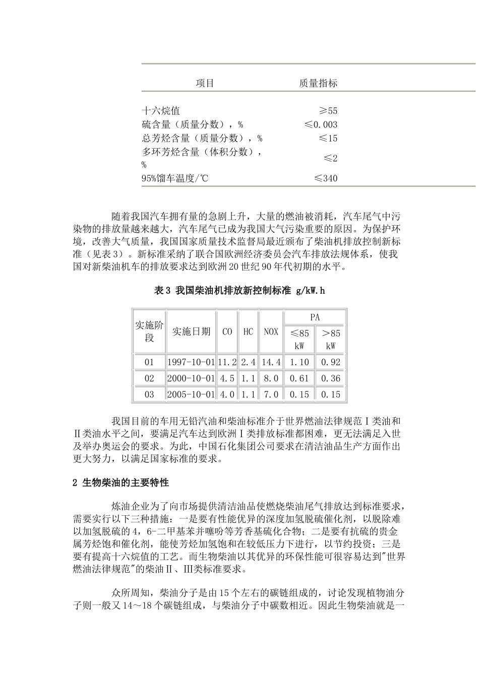 生物柴油的现状与发展前景分析本科学位论文_第2页