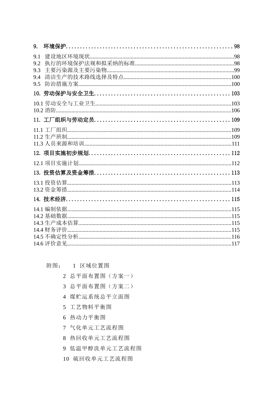 甲醇建设项目立项建设项目可行性报告_第2页