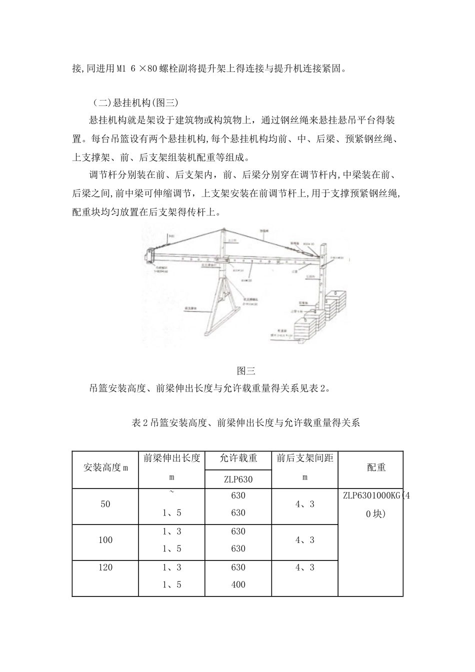 电动吊篮结构及工作原理_第3页