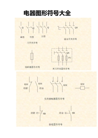 电器图形符号大全
