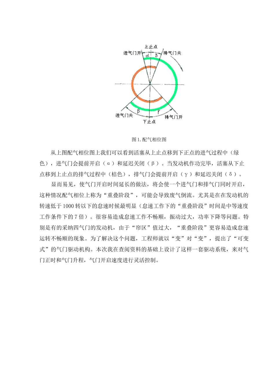 电控可变气门驱动机构设计论文说明书_第2页