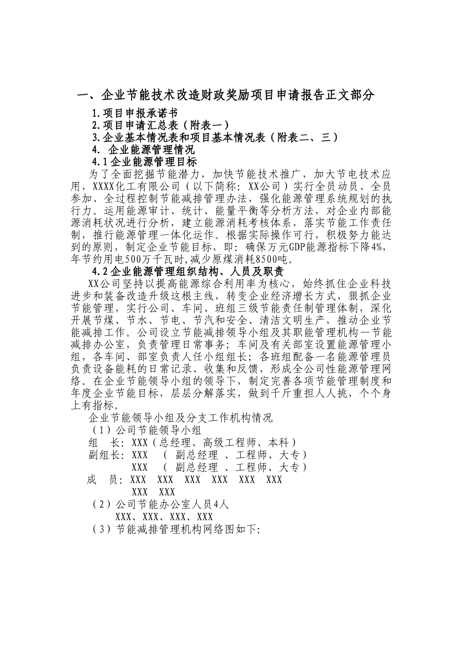 电机、锅炉余热利用综合节能改造资金申请报告_第3页