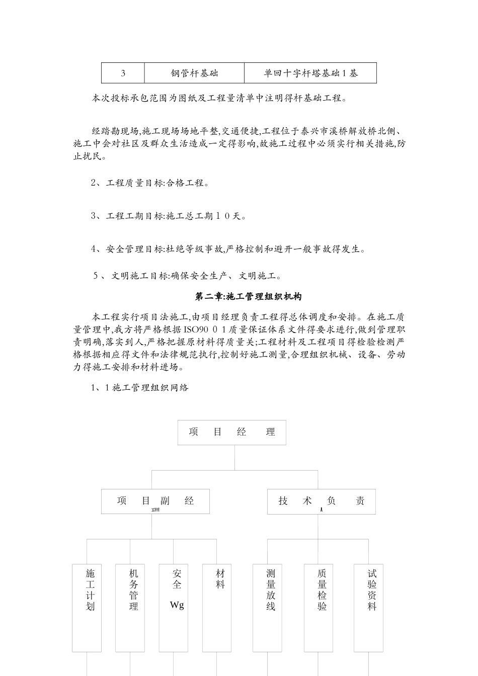 电杆基础施工组织设计_第3页